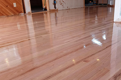 Refinished oak in Voorhees NJ after