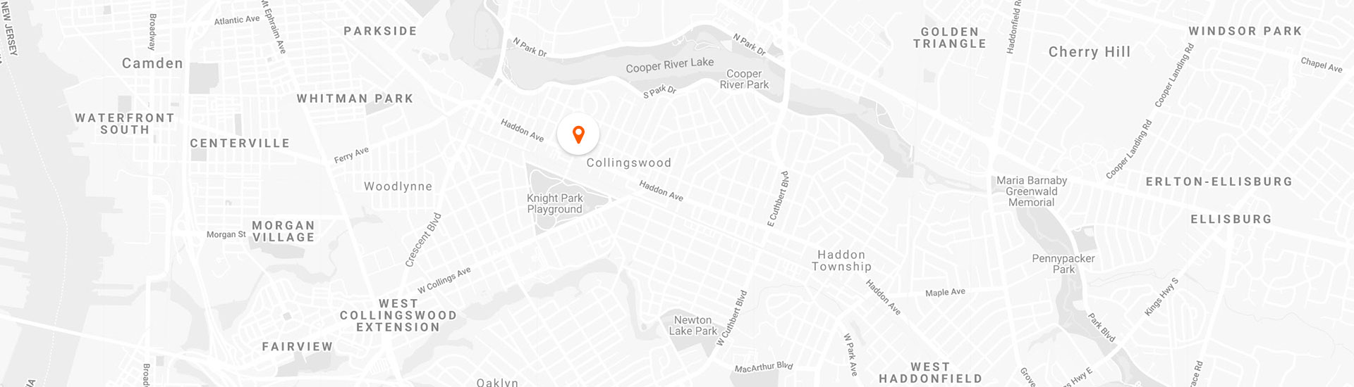 Collingswood New Jersey Map