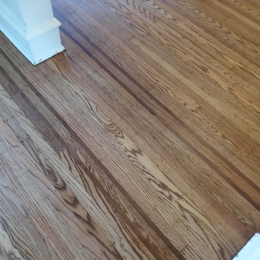 first coat of finish